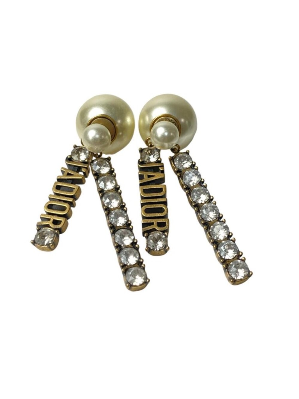 Dior J'adior Earrings Gold